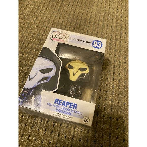 Funko Pop! Games: Overwatch Action Figure - Reaper #93, NIB Collector's - Picture 3 of 5